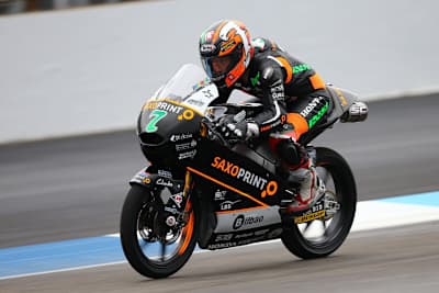 Efren Vauquez aus dem Racing Team Germany scheiterte knapp an der Pole