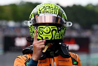 Lando Norris setzte sich im Sprint gegen die Konkurrenz durch
