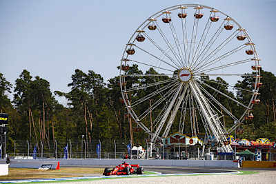 Sebastian Vettel in Hockenheim