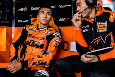 Raul Fernández mit Crew-Chief Nicolas Goyon