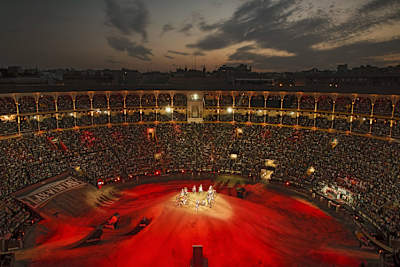 Die Arena in Madrid bietet Platz für 23.000 Fans