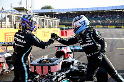 Lewis Hamilton und Valtteri Bottas