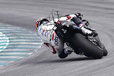 Daten sammeln für den guten Zweck: Miguel Oliveira mit Aero-Rake