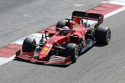 Charles Leclerc war schon in der ersten halben Stunde schnell unterwegs