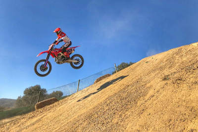 Marc Márquez beim MX-Training