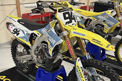 Die Suzuki mit der Startnummer 94