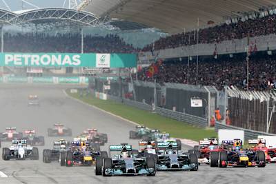 Hinter den meisten Formel-1-Rennern verbirgt sich eine teilweise langjährige Bezeichnungs-Tradition