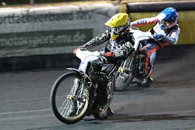 Norick Blödorn (vorne) fuhr ein starkes Rennen