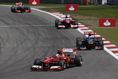 Fernando Alonso: «Unser Hauptziel lautet an jedem Wochenende gleich: Wir wollen die Lücke zu Meisterschaftsleader Sebastian Vettel schliessen»