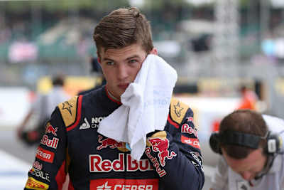 Max Verstappen hatte im Qualifying zum Grossbritannien-GP kein leichtes Spiel