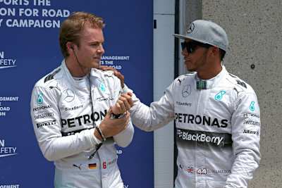 Nico Rosberg und Lewis Hamilton: Kommt der nächste Doppelsieg in Österreich?