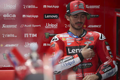Pecco Bagnaia ist am verzweifeln