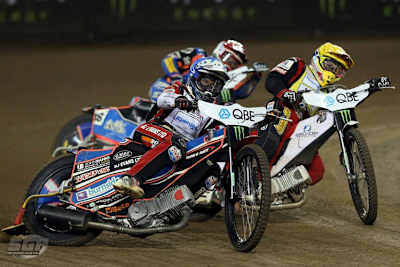 Rohan Tungate (vorne) trumpfte nach dem Melbourne-GP erneut auf