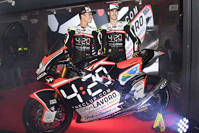 Granado und Manzi bei der Forward-Teamvorstellung