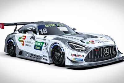 Gary Paffett sitzt in dem Mücke-Boliden