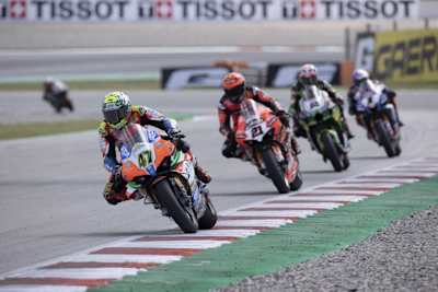 Axel Bassani mischte zuletzt konstant in den Top-5 mit