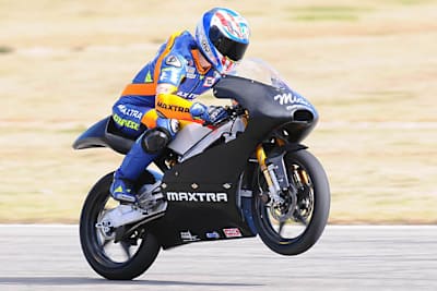 Michael Ranseder auf Maxtra 125