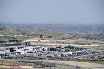 Das MotorLand Aragón liegt im Nirgendwo