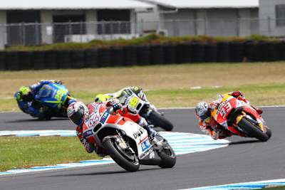 Andrea Dovizioso war der fünftschnellste Pilot auf der Phillip-Island-Piste