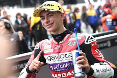 David Alonso gewann seinen ersten Grand Prix