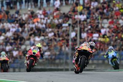 Enea Bastianini fuhr ein starkes Rennen, verpatzte aber den Start