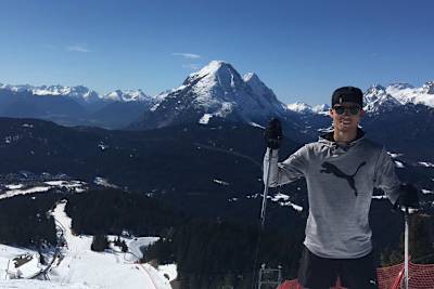 Pascal Wehrlein beim Training in Österreich