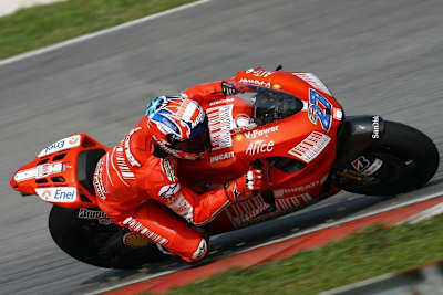 Casey Stoner: Bestzeit in Sepang.