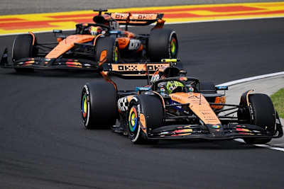 Lando Norris gewann den Ungarn-GP vor seinem Teamkollegen Oscar Piastri