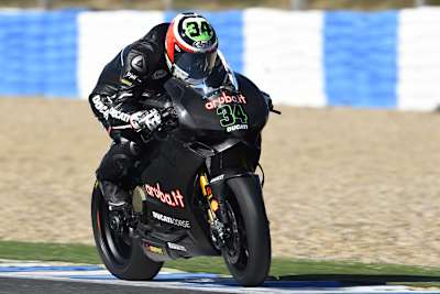 Davide Giugliano (Ducati) gelang eine Fabelzeit