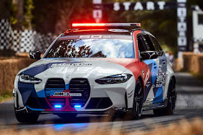 Beim Goodwood Festival feierte das neue Safety-Car Premiere