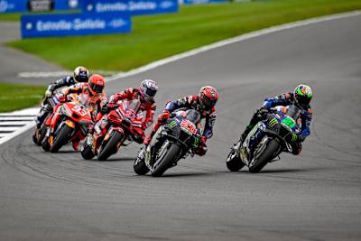 Nur Morbidelli und Quartararo kämpfen mit gleichen Waffen, dahinter Bastianini, Marc Márquez und Raúl Fernández