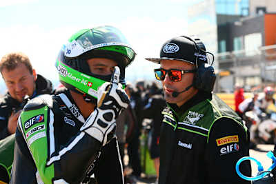 Randy Krummenacher ist nach dem Aragón-Test von der Kalex-Schwinge begeistert