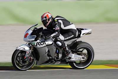 Hiroshi Aoyama auf der Honda RC212V