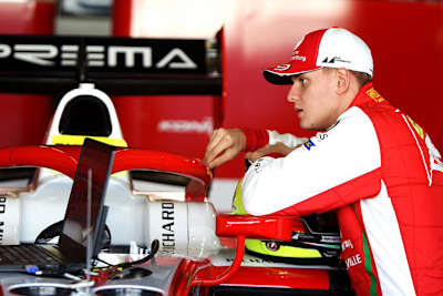 Mick Schumacher bei den Formel-2-Tests in Jerez