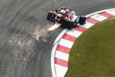 Kimi Räikkönen auf dem Weg zu Rang 9