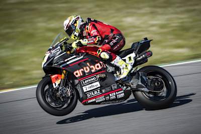 Alvaro Bautista ist schnell unterwegs