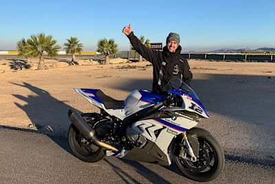 Tom Lüthi mit der BMW S1000RR