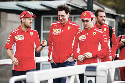 Mattia Binotto setzt 2020 auf die gleichen Fahrer