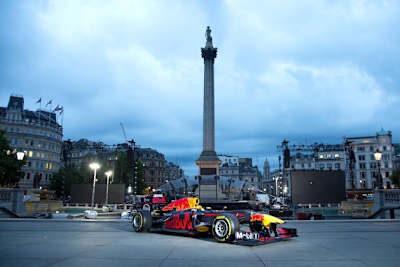 Die Formel 1 kommt zum Trafalgar Square