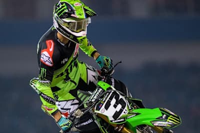 Eli Tomac gewann die Supercross-WM-Premiere in Nashville