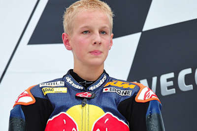 Florian Alt fährt eine Kalex-KTM