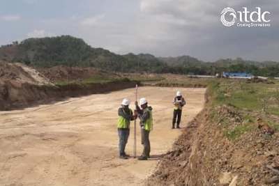 Die Arbeiten an der Rennstrecke in Indonesien schreiten voran 