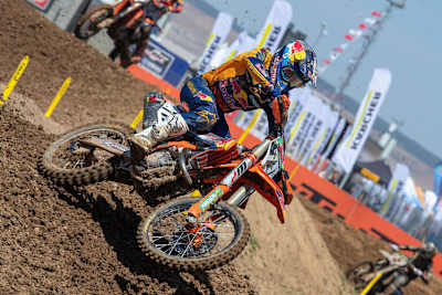 René Hofer mischte vorne mit