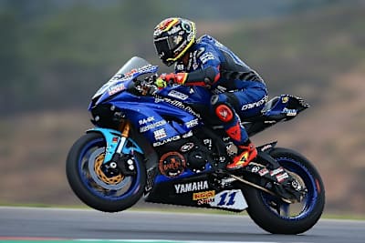 Sandro Cortese fuhr nach seinem Sturz ein starkes Rennen