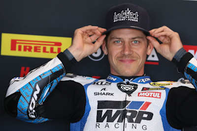 Marcel Schrötter ist nach dem Test sehr zufrieden