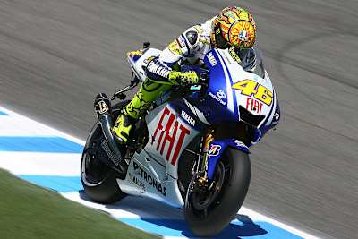 Valentino Rossi in Laguna Seca