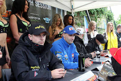 Gollob (Mitte) hat noch lange nicht genug