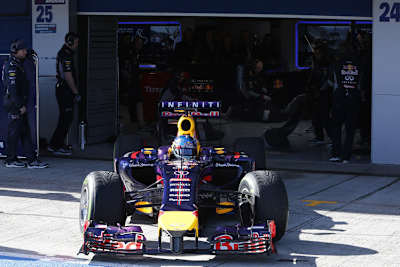 Sebastian Vettel kam in Jerez viel zu wenig zum Fahren