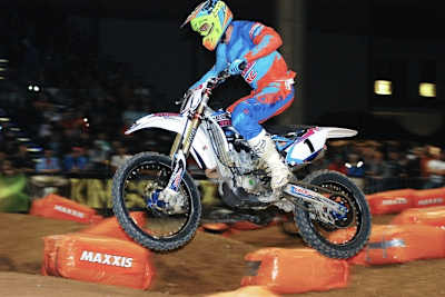 Gregory Aranda agierte beim Supercross in Leipzig souverän