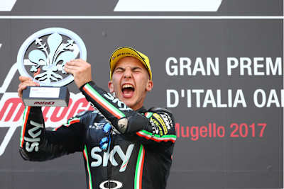 Siegte in Mugello auf KTM: Andrea Migno